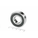 Подшипник 6203 2RS (6-180203 АС17) 17*40*12мм ГПЗ/СПЗ-4