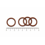 Кольцо 017.12-2.62 (11/16"-3/32") фторкаучук FKM75 HIMPT — изображение 2