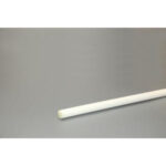 Полиацеталь стержень Ф 15 мм ПОМ-С (1000 мм, 0,3 кг) белый HIMPT