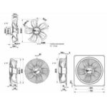 Вентилятор S3G560-BE32-01 / S3G560BE3201 d 560мм осевой Ebmpapst — изображение 2