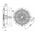 Вентилятор W2D300-CP02-31 / W2D300CP0231 d 300мм осевой Ebmpapst — изображение 2
