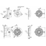 Вентилятор S1G200-AH01 -52 / S1G200AH0152 d 200мм осевой Ebmpapst — изображение 2