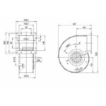 Вентилятор G4E200-BL03-01 / G4E200BL0301 центробежный Ebmpapst — изображение 2