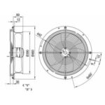 Вентилятор AC W4E350-CR06-31 / W4E350CR0631 осевой Ebmpapst — изображение 2