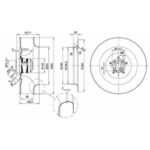 Вентилятор R4D355-AH11-05 / R4D355AH1105 центробежный Ebmpapst — изображение 2