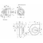 Вентилятор Ebmpapst G3G120-BB13-02 / G3G120BB1302 радиальный EC — изображение 2