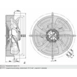 Вентилятор AC S4E350-AN02-30 / S4E350AN0230 осевой Ebmpapst — изображение 2