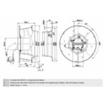 Вентилятор Ebmpapst R3G310-AN12-30 / R3G310AN1230 радиальный EC — изображение 2