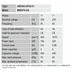 Вентилятор AC A6E450-AP02-01 / A6E450AP0201 осевой Ebmpapst — изображение 2