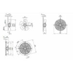 Вентилятор AC A4D300-AA02-01 / A4D300-AA02-01 осевой Ebmpapst — изображение 2