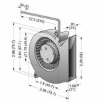Вентилятор DC RL 48-19/14 / RL481914 компактный радиальный Ebmpapst — изображение 2