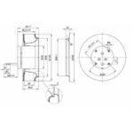 Вентилятор Ebmpapst R1G120-AD13-02 / R1G120AD1302 радиальный EC — изображение 2