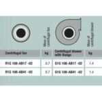 Вентилятор Ebmpapst G1G108-AB17-02 / G1G108AB1702 радиальный EC — изображение 2