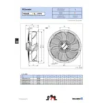 Ziehl-Abegg FN045-6EF.4F.V7P1 (140541) - осевой вентилятор для холодильной техники — изображение 2