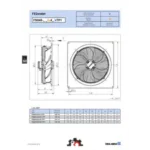 Ziehl-Abegg FN045-4EQ.4I.V7P1 (140115) - осевой вентилятор для холодильной техники — изображение 3