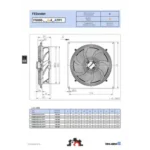 Ziehl-Abegg FN050-VDQ.4I.A7P1 (140083) - осевой вентилятор для холодильной техники — изображение 3