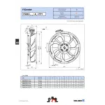 Ziehl-Abegg FN063-6EF.4I.V7P1 (141727) - осевой вентилятор для холодильной техники — изображение 2