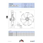 Ziehl-Abegg FN071-NDA.6F.A7P1 (141756) - осевой вентилятор для холодильной техники — изображение 3
