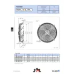 Ziehl-Abegg FN071-SDK.6K.V7P1 (141774) - осевой вентилятор для холодильной техники — изображение 2