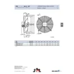 Ziehl-Abegg FE040-4EK.2F.V7 (109043) - осевой вентилятор для холодильной техники — изображение 3