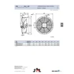 Ziehl-Abegg FE040-4EF.2F.V7 (132394) - осевой вентилятор для холодильной техники — изображение 3