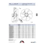 Ziehl-Abegg FE056-VDA.4M.A7 (124401) - осевой вентилятор для холодильной техники — изображение 3