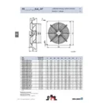 Ziehl-Abegg FE063-6EQ.4M.A7 (132389) - осевой вентилятор для холодильной техники — изображение 3