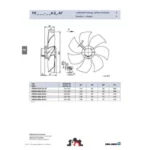 Ziehl-Abegg FE040-VDA.2C.A7 (124702) - осевой вентилятор для холодильной техники — изображение 3