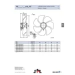 Ziehl-Abegg FE035-4DA.0C.A7 (124198) - осевой вентилятор для холодильной техники — изображение 3