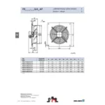 Ziehl-Abegg FE035-4DQ.0C.A7 (124526) - осевой вентилятор для холодильной техники — изображение 3