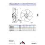 Ziehl-Abegg FE031-4DA.0C.V7 (122715) - осевой вентилятор для холодильной техники — изображение 3