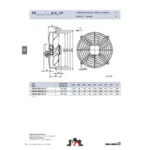 Ziehl-Abegg FE035-4DK.0C.V7 (124200) - осевой вентилятор для холодильной техники — изображение 3