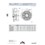 Ziehl-Abegg FE031-4EF.0C.V7 (132414) - осевой вентилятор для холодильной техники — изображение 3