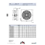Ziehl-Abegg FE080-ADQ.6N.V7 (132886) - осевой вентилятор для холодильной техники — изображение 3