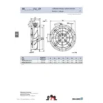 Ziehl-Abegg FE040-VDF.2C.V7 (124704) - осевой вентилятор для холодильной техники — изображение 3