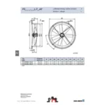 Ziehl-Abegg FC125-NDL.7M.A7 (125019) - осевой вентилятор для холодильной техники — изображение 2