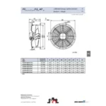Ziehl-Abegg FC035-4EF.2C.A7 (132996) - осевой вентилятор для холодильной техники — изображение 3