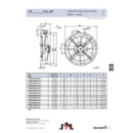 Ziehl-Abegg FC056-6DF.4F.A7 (124980) - осевой вентилятор для холодильной техники — изображение 3