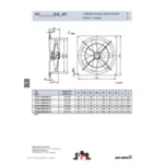 Ziehl-Abegg FC080-6DQ.6K.A7 (125009) - осевой вентилятор для холодильной техники — изображение 3