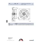 Ziehl-Abegg FC100-6DQ.8P.A7 (125014) - осевой вентилятор для холодильной техники — изображение 3