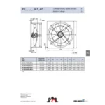 Ziehl-Abegg FC100-MDQ.7M.A7 (132539) - осевой вентилятор для холодильной техники — изображение 3