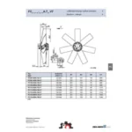 Ziehl-Abegg FC125-NDA.7M.V7 (124940) - осевой вентилятор для холодильной техники — изображение 3