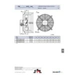Ziehl-Abegg FB035-4EW.2C.A4P (106938) - осевой вентилятор для холодильной техники — изображение 2