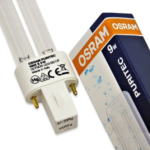 Лампа бактерицидная HNS S 9W G23 d28х165,5 (UVC без озона) - OSRAM — изображение 2