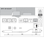 Светильник светодиодный встраиваемый 4W/927 DIM (Отсечка) 36° IP23 300Lm d81(68)x34 | DIP-переключатель | SPOT AIR ADJ P | - LEDVANCE — изображение 7