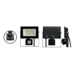 Прожектор светодиодный с датчиком 30W/4200К SENSOR (ЧЁРНЫЙ) 220-240В 2550Лм 122x150x45мм - FOTON LIGHTING — изображение 2