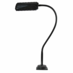 Армата 045-04 станочный (LED, 6Вт 4000К 12-36В, на основании,IP68, гибкая стойка 545 мм), черный — изображение 2