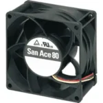 Осевой вентилятор 9HV0848P1G001 Sanyo Denki 80x80x38 серии San Ace 80