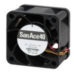 Осевой вентилятор 109P0424B3023 Sanyo Denki 40x40x28 серии San Ace 40