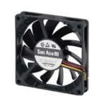 Осевой вентилятор 109P0812H701 Sanyo Denki 80x80x15 серии San Ace 80